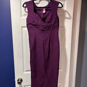 open lace back dress Million Dollar Baby 1940's Spaghetti Strap Fitted Dress by Stop Staring! (4  Color Options)